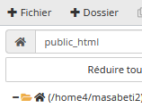 Fichiers O2switch